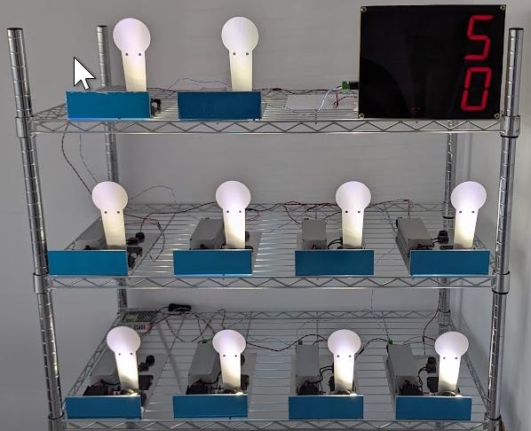 電子起臥靶-可應用夜市擺攤、廟會遊戲、生存遊戲 BB 槍店的-0-電子起臥靶整組
